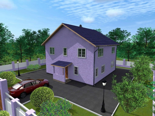 Дом из сип-панелей 200 м²