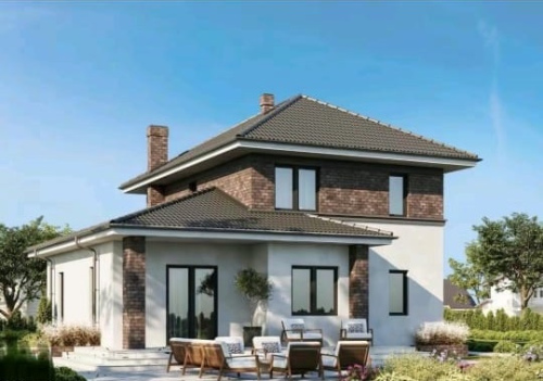Дом из сип-панелей 220 м²