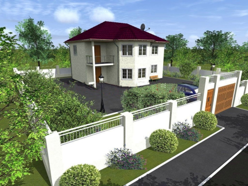 Дом из сип-панелей 181 м²