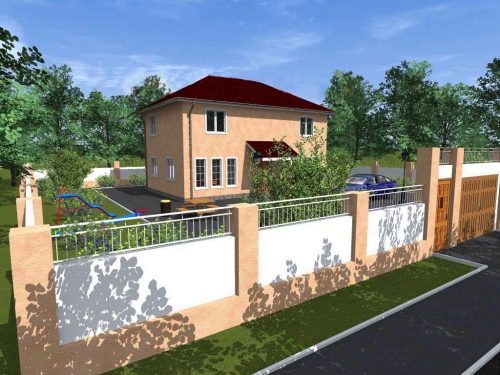 Дом из сип-панелей 154 м²
