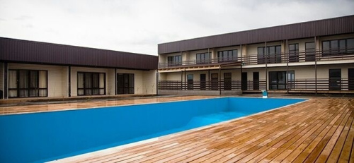 Гостиница из сип-панелей 840 м²