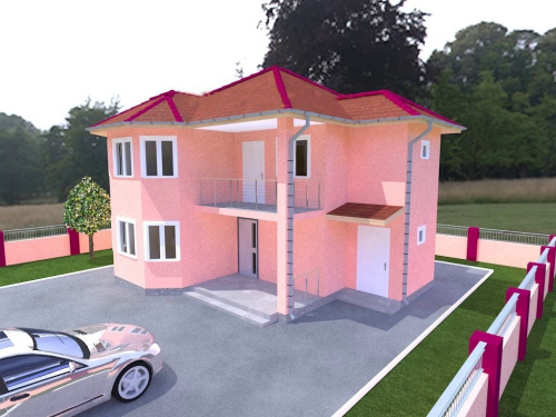 Дом из сип-панелей 135 м²